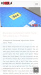 Mobile Screenshot of businesscallertune.com